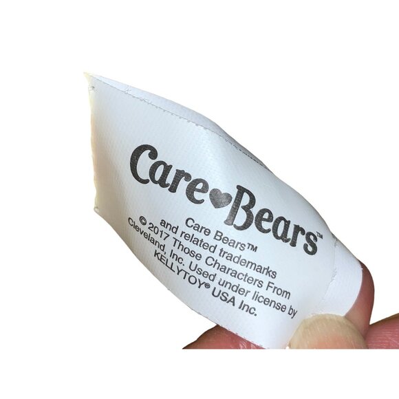 Care Bears Funshine Sunshine Plush Teddy  Bear 13 inch Yellow Zig Zag Pattern - Picture 9 of 13